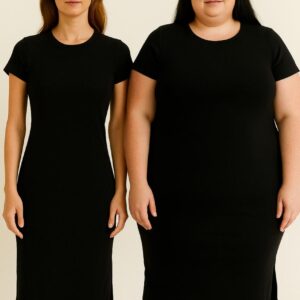 Kit 12 vestido plus ribana
