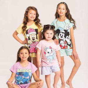 Kit com 12 peças conjunto Disney feminino brilha no escuro